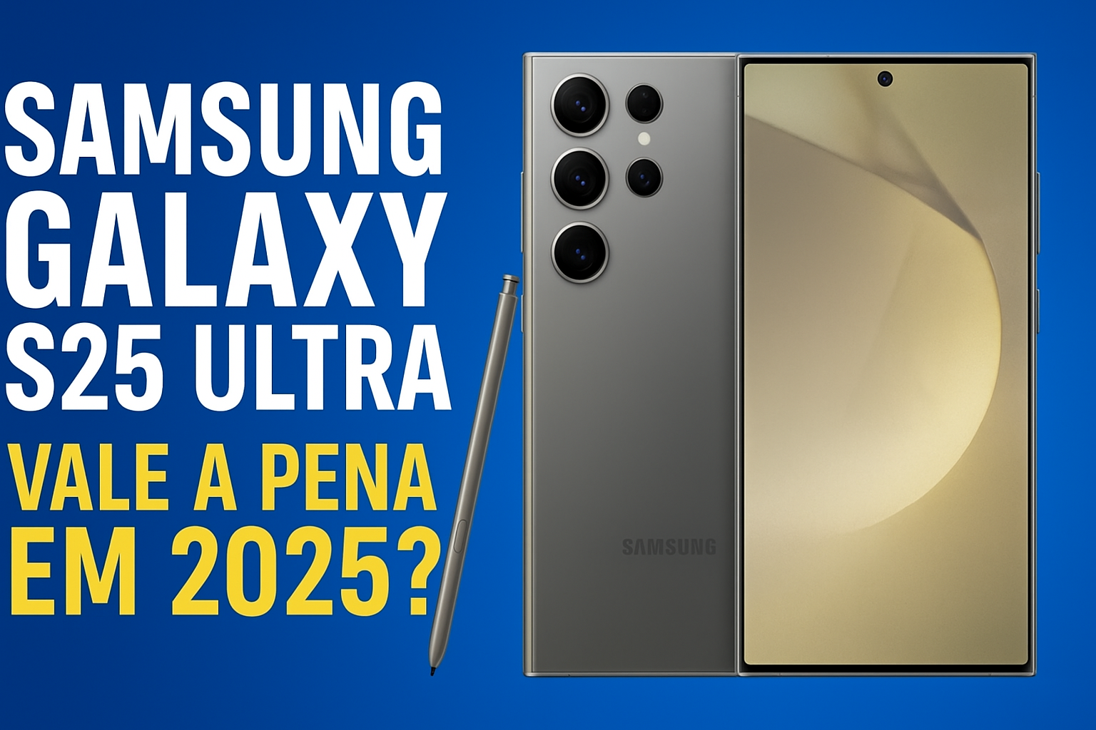 Samsung Galaxy S25 Ultra: Vale a Pena em 2025? Análise Completa do Novo Flagship da Samsung