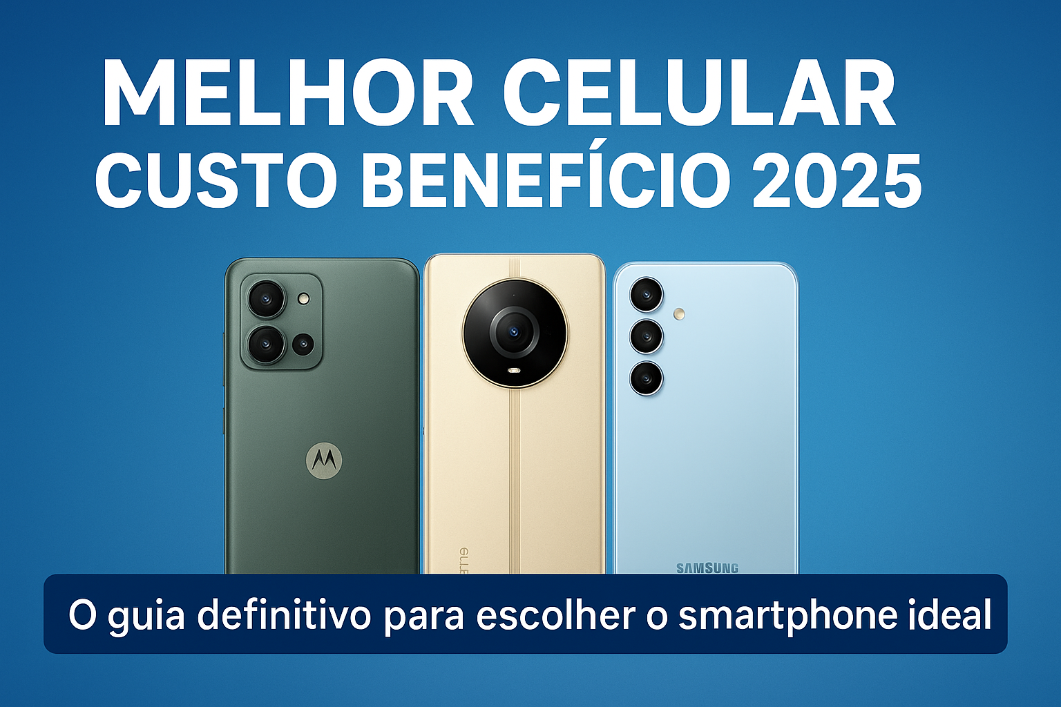 Melhor Celular Custo Benefício 2025: O Guia Definitivo Para Escolher o Smartphone Ideal