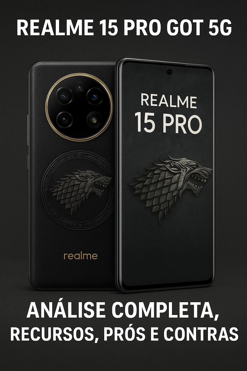 Realme 15 Pro – Edição Game of Thrones: Vale a Pena? Análise Completa